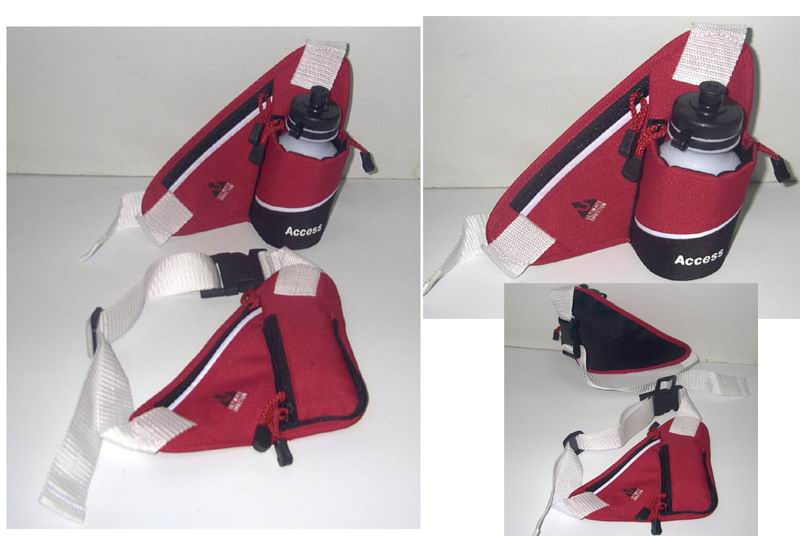 GJ-T016斜背式三角形水瓶袋