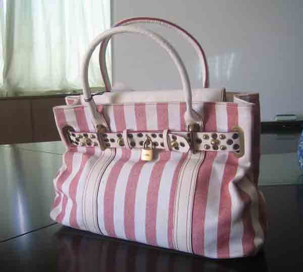 GJ-O078 Canvas Bag with Lock