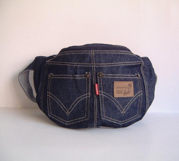 GJ-W002 Denim pockets
